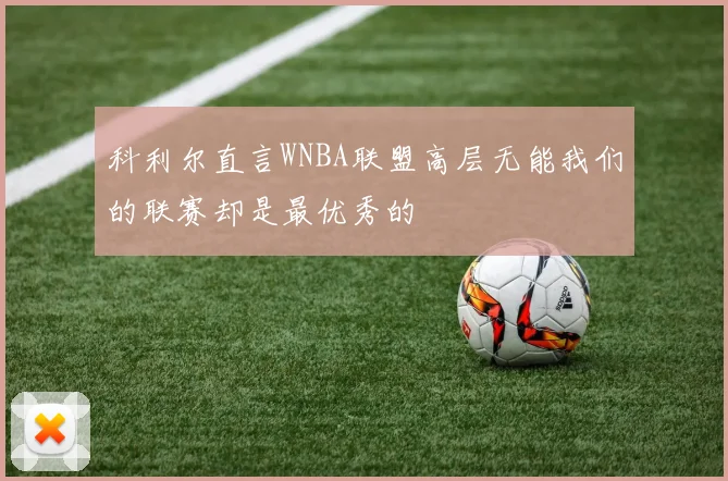 科利尔直言WNBA联盟高层无能我们的联赛却是最优秀的